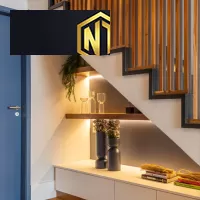 KỆ CẦU THANH TRANG TRÍ ĐƠN GIẢN TIỆN LỢI - KCT08